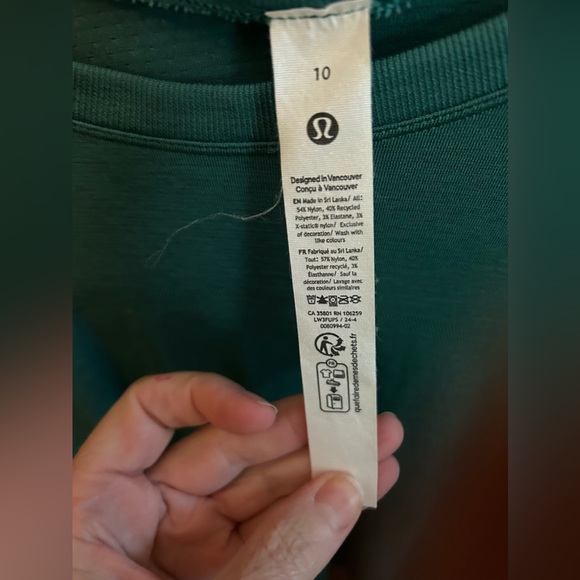 Like New Lululemon Athletica Swiftly Relaxed Hip Length Long Sleeve Top - Picture 6 of 13